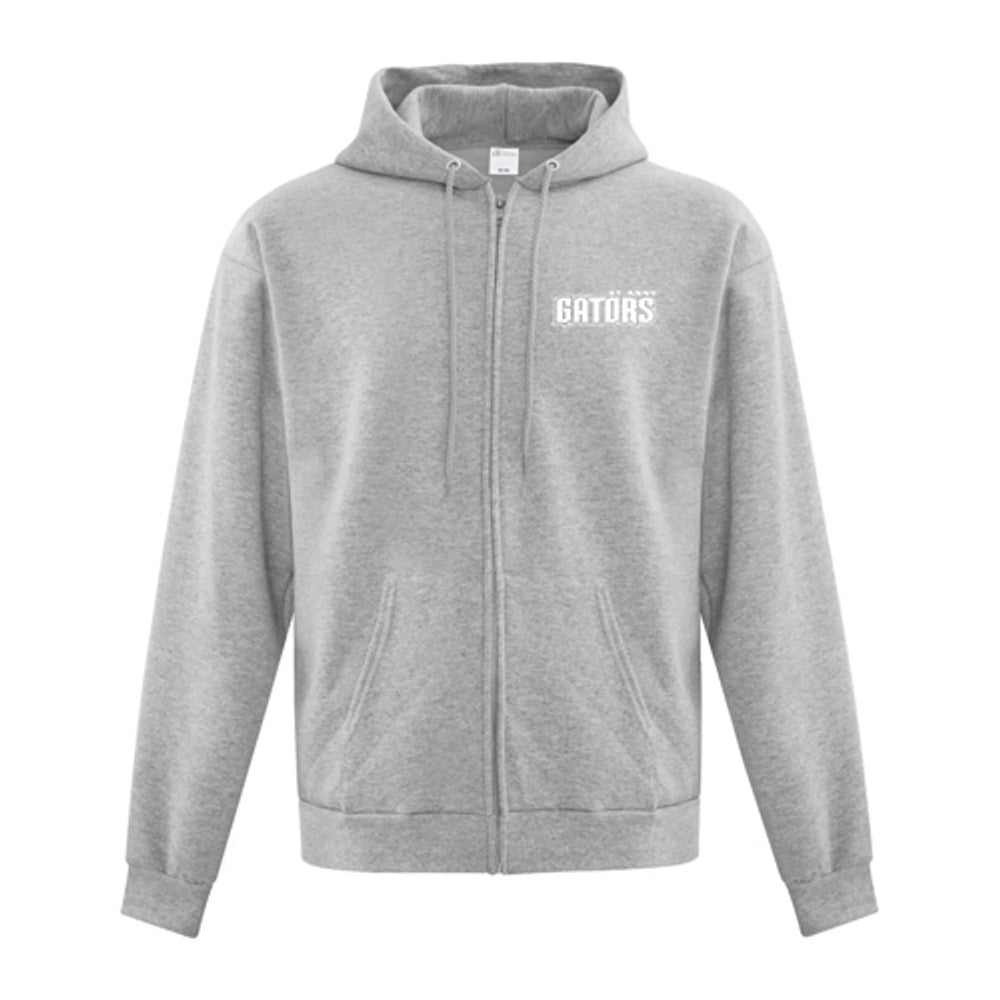 St Anne Adult Everyday Fleece Full Zip Hooded Sweatshirt