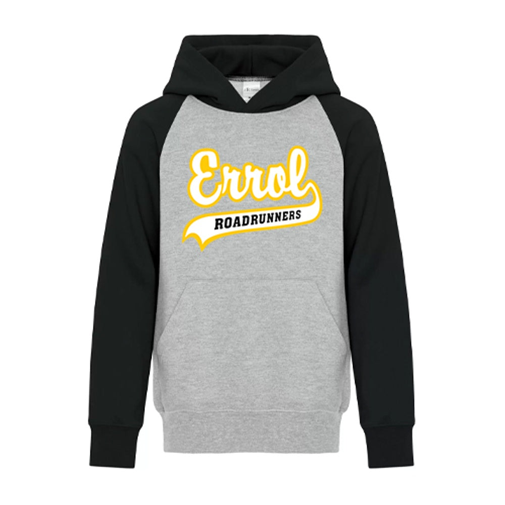 Errol Road Youth Everyday Fleece Two Tone Hooded Sweatshirt