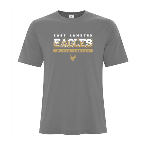 East Lambton Minor Hockey Adult Pro Spun T-Shirt