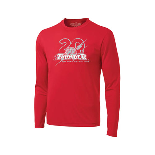 Twin Bridges Volleyball Adult Pro Team Long Sleeve T-Shirt