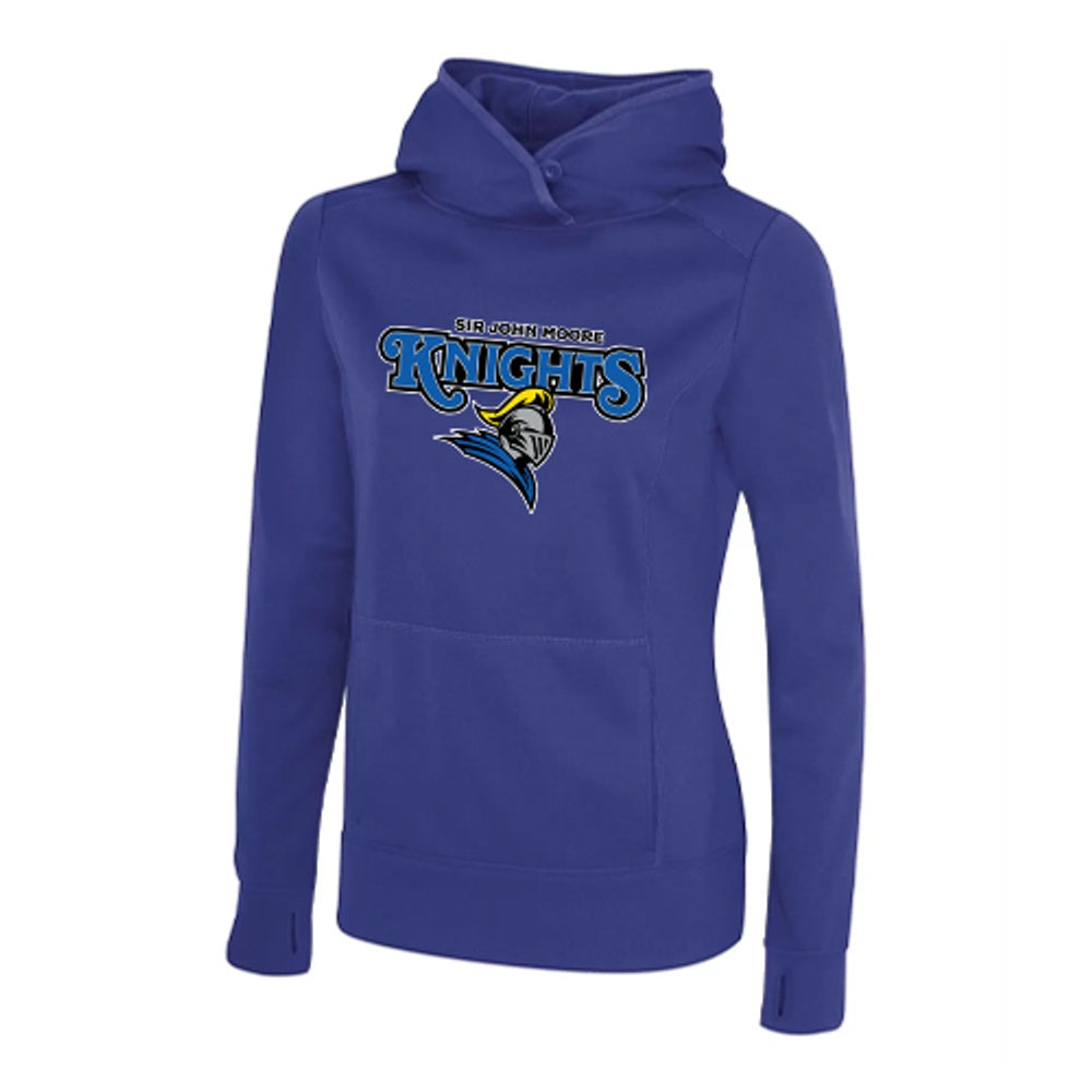 Sir John Moore Ladies' Game Day Fleece Hooded Sweatshirt