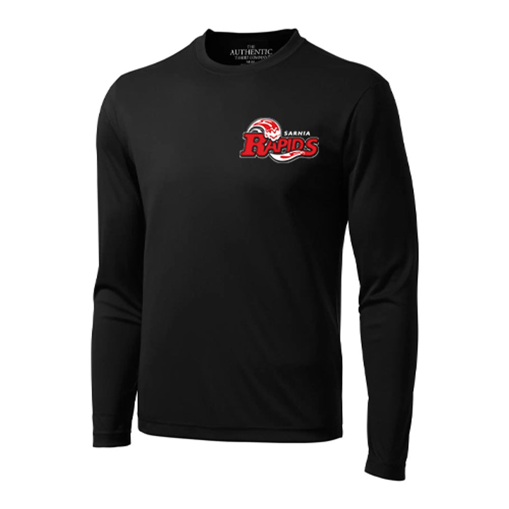 Sarnia Rapids Swim Adult Pro Team Long Sleeve T-Shirt