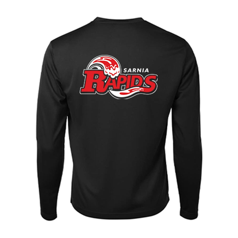 Sarnia Rapids Swim Adult Pro Team Long Sleeve T-Shirt