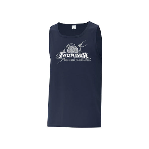 Twin Bridges Volleyball Adult Everyday Cotton Tank