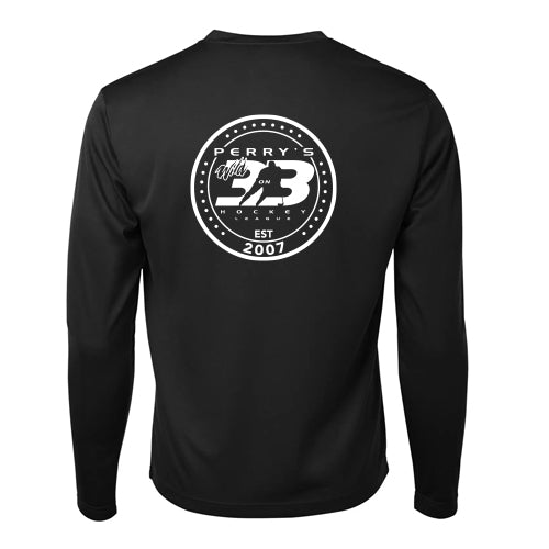 Perry 3-on-3 Adult Performance Long Sleeve Shirt