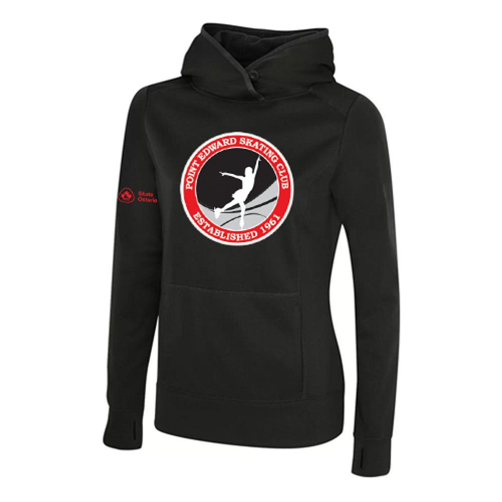 Point Edward Skating Ladies' Game Day Fleece Hooded Sweatshirt