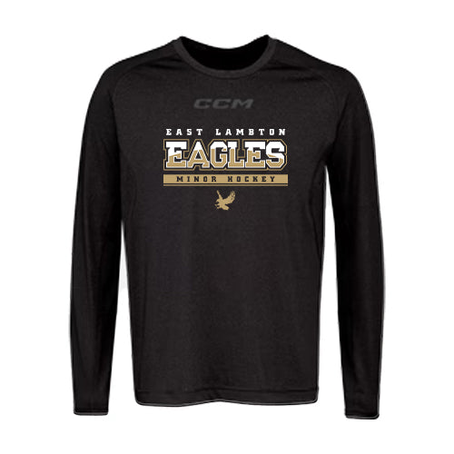 East Lambton Minor Hockey CCM Adult Long Sleeve Training Tee