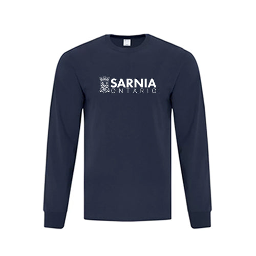 City of Sarnia Adult Cotton Long Sleeve T-Shirt