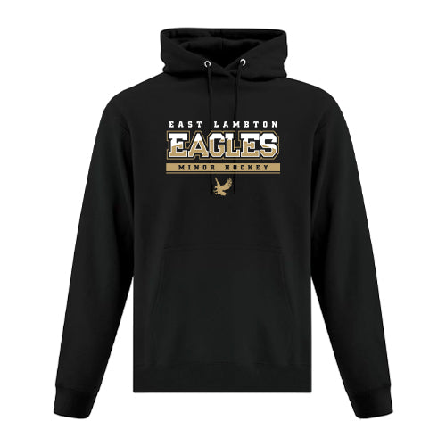 East Lambton Minor Hockey Adult Fleece Hooded Sweatshirt