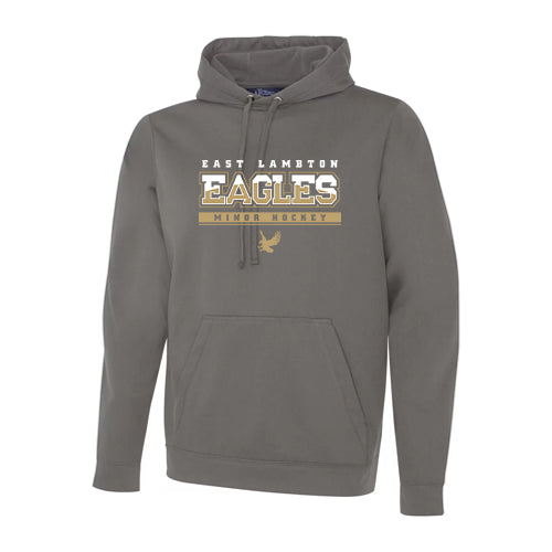 East Lambton Minor Hockey Adult Game Day Fleece Hooded Sweatshirt