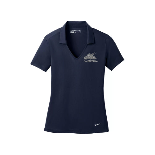 Twin Bridges Volleyball Ladies' Nike Dri-FIT Vertical Mesh Polo