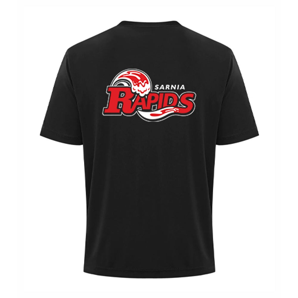 Sarnia Rapids Swim Adult Pro Team Short Sleeve T-Shirt