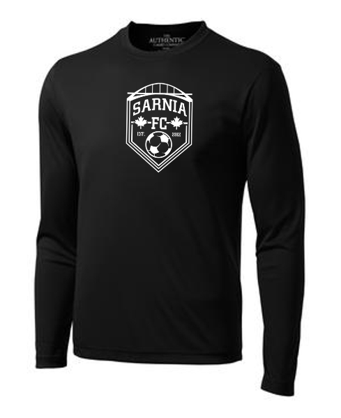 Sarnia FC Adult Performance Long Sleeve Shirt