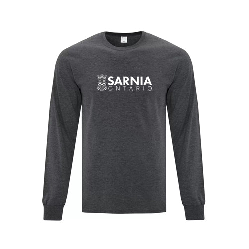 City of Sarnia Adult Cotton Long Sleeve T-Shirt