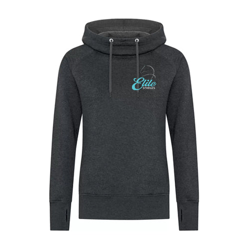 Elite Stables Ladies' EsActive Vintage Hooded Sweatshirt