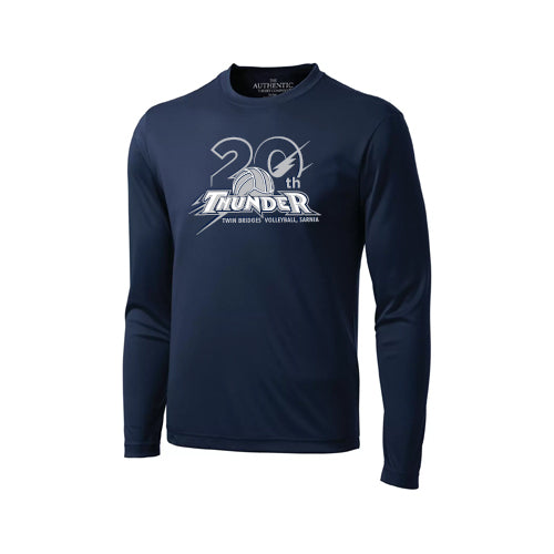 Twin Bridges Volleyball Adult Pro Team Long Sleeve T-Shirt