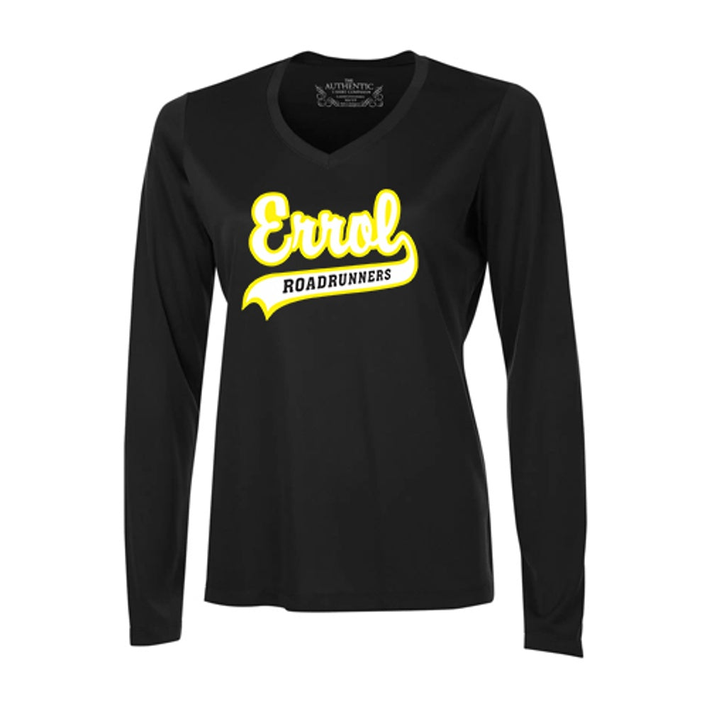 Errol Road Ladies' Pro Team Long Sleeve V-Neck T-Shirt