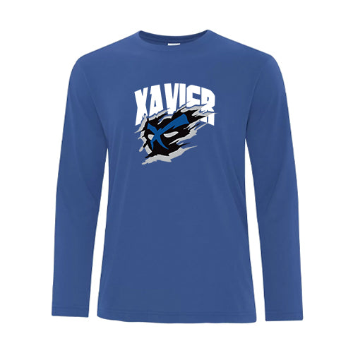 Saint-François-Xavier Adult Pro Spun Long Sleeve T-Shirt