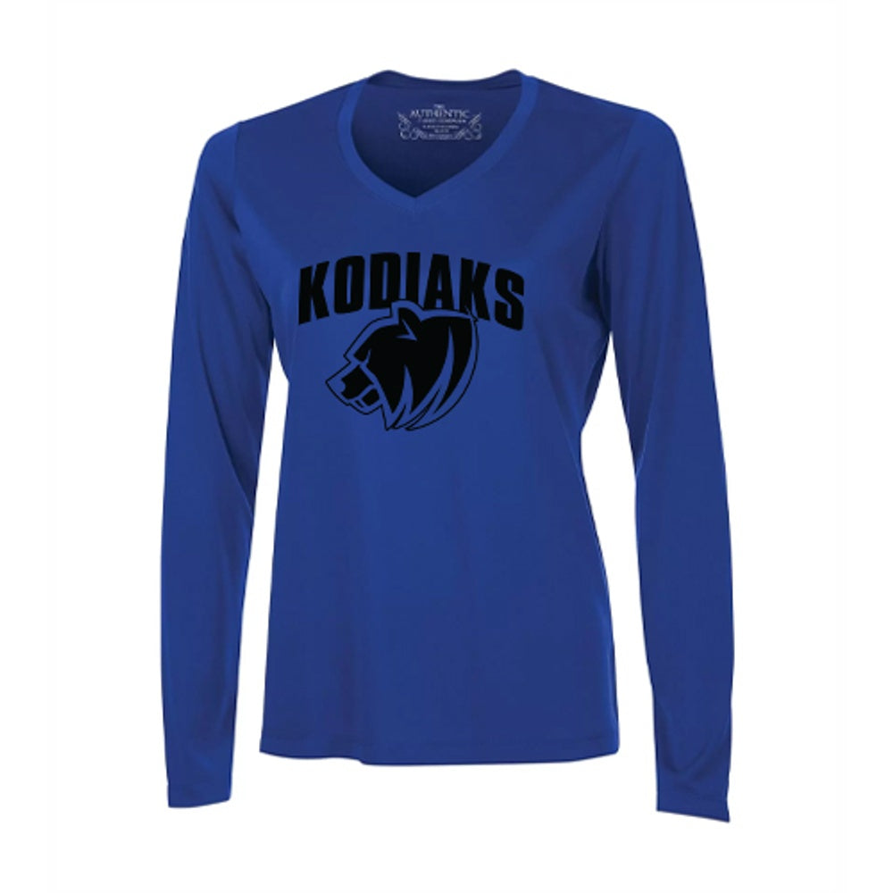 Kinnwood Ladies' Pro Team Long Sleeve V-Neck T-Shirt