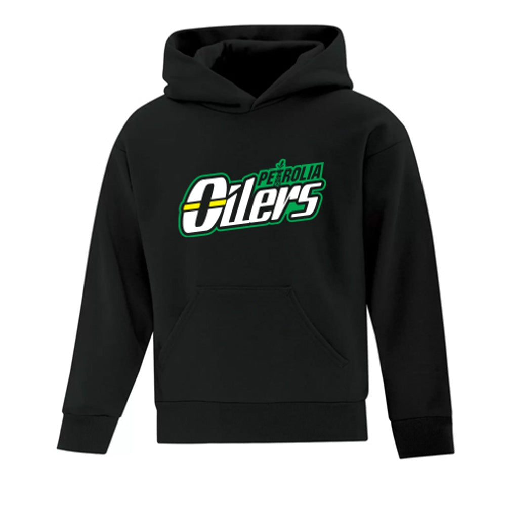 Petrolia Oilers U11B1 - Youth Fleece Hooded Sweatshirt