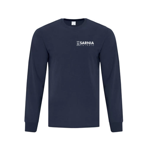 City of Sarnia Adult Cotton Long Sleeve T-Shirt