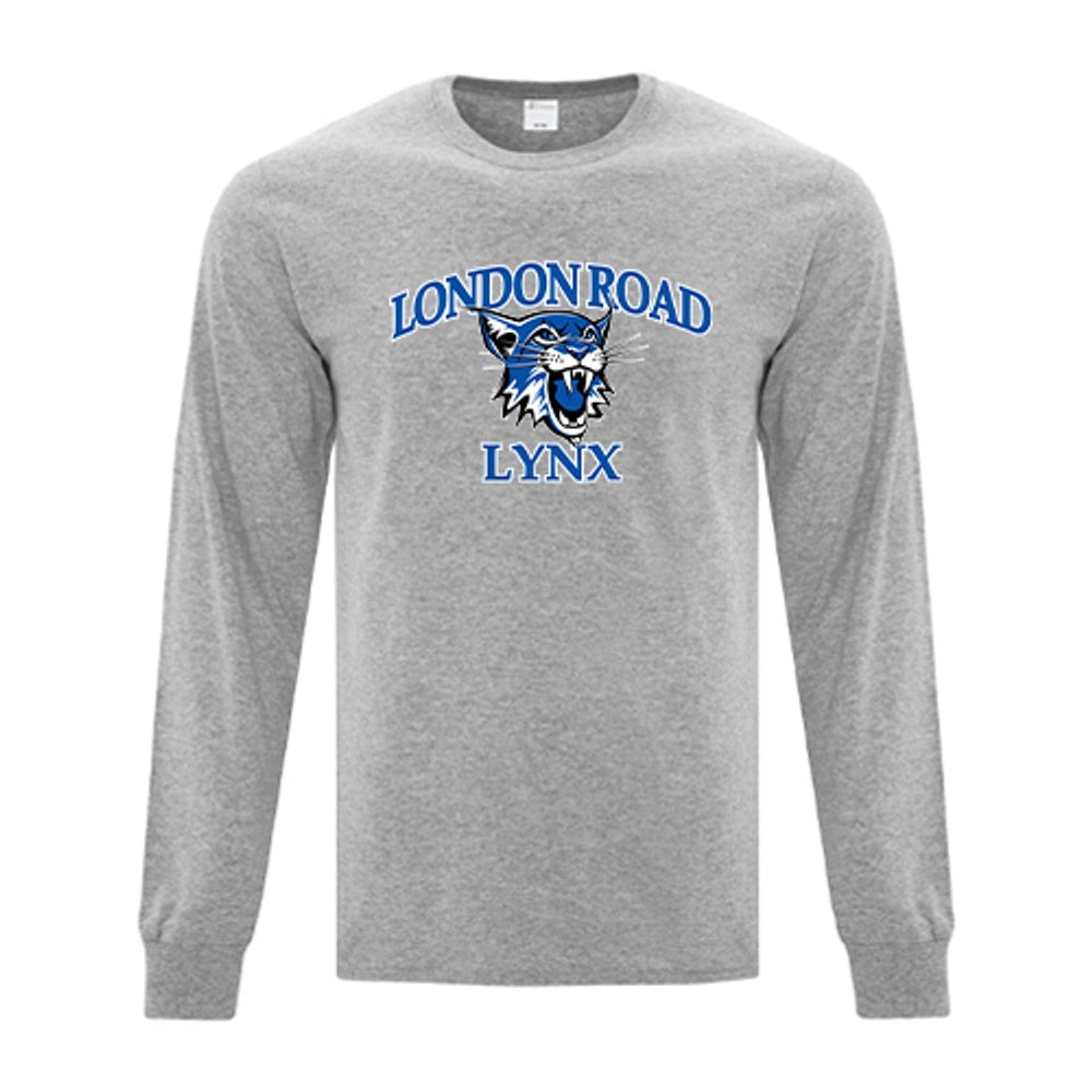 London Road Adult Everyday Cotton Long Sleeve T-Shirt