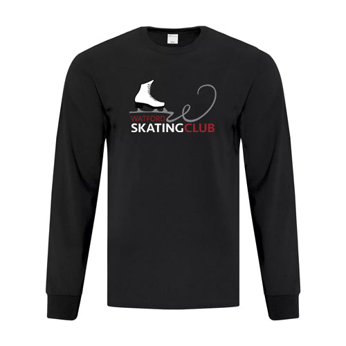 Watford Skating Club Adult Everyday Cotton Long Sleeve T-Shirt