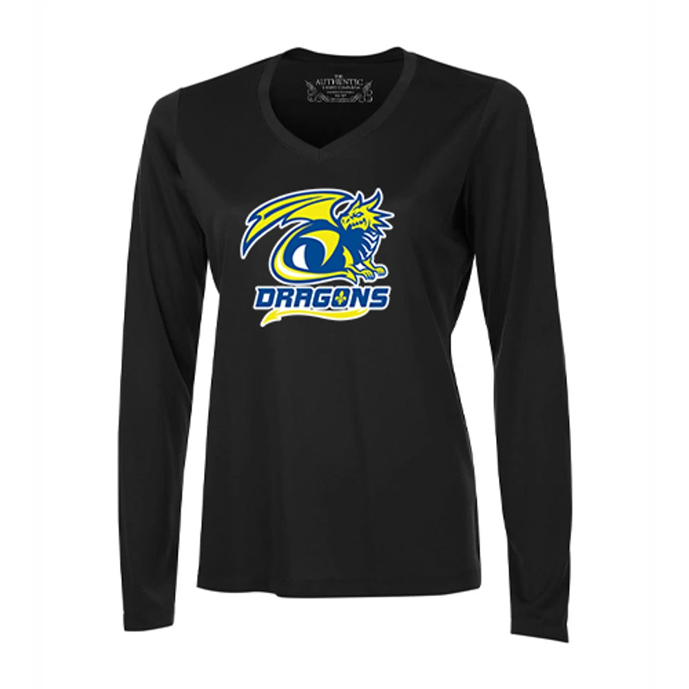 Hillcrest Ladies' Pro Team Long Sleeve V-Neck T-Shirt