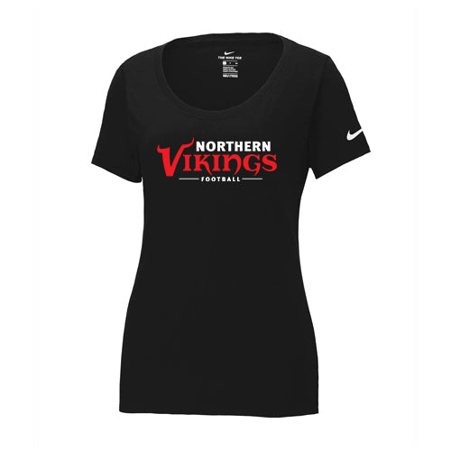 Northern Football Ladies' Nike Dri-FIT Cotton/Poly Scoop Neck Tee