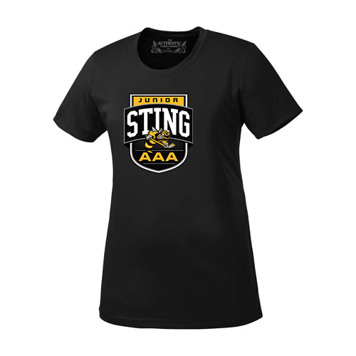 Lambton Jr Sting AAA Ladies' Pro Team Short Sleeve T-Shirt