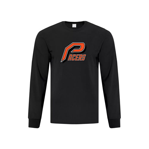 Point Edward Pacers Adult Cotton Long Sleeve T-Shirt