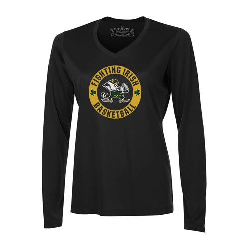 St Pats Basketball Ladies' Pro Team Long Sleeve V-Neck T-Shirt