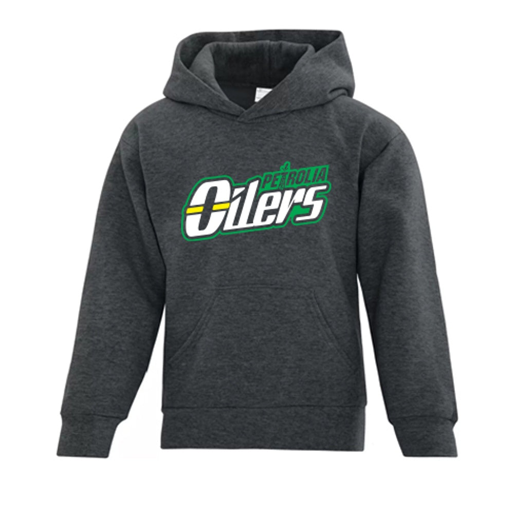 Petrolia Oilers U11B1 - Youth Fleece Hooded Sweatshirt