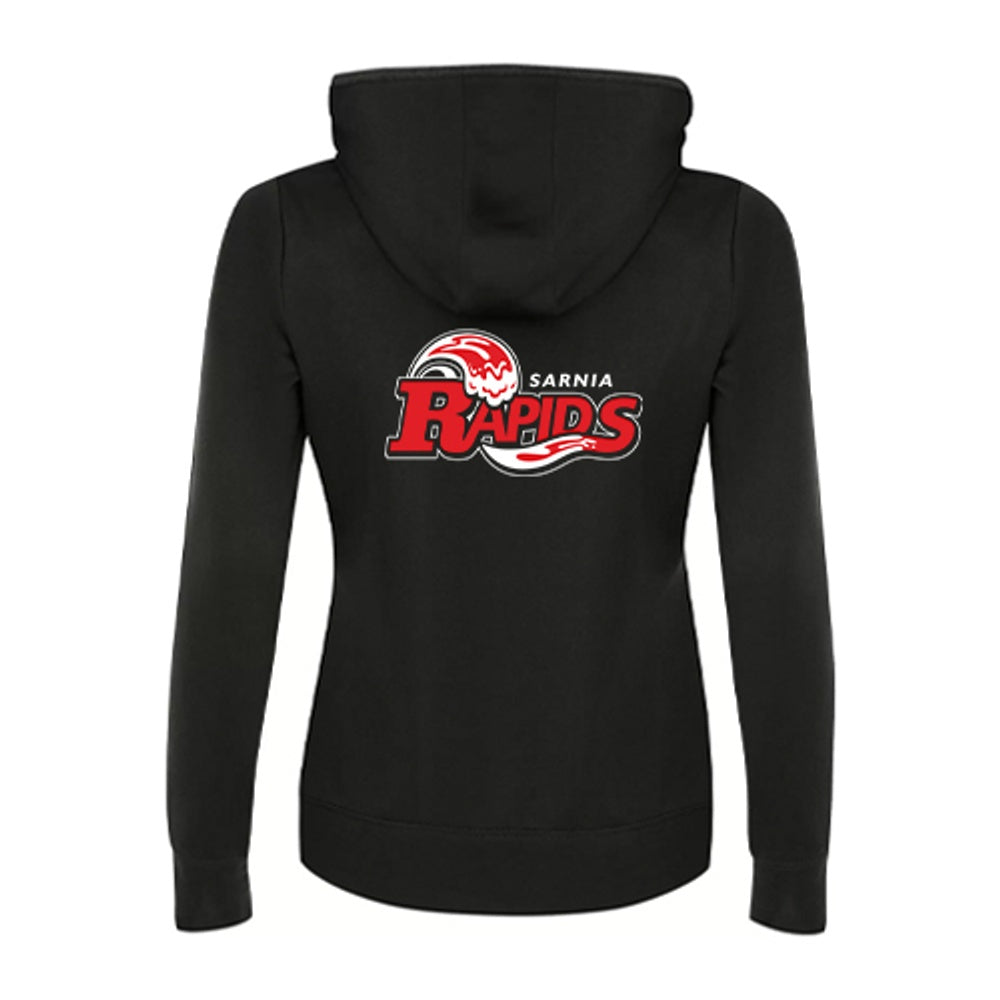 Sarnia Rapids Swim Ladies' Game Day Fleece Hooded Sweatshirt