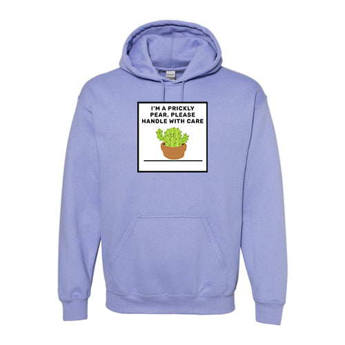 Prickly Pear Cotton Hooded Sweatshirt