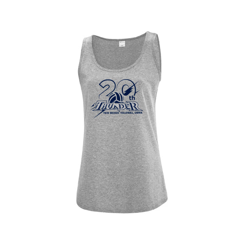 Twin Bridges Volleyball Ladies' Everyday Cotton Tank Top