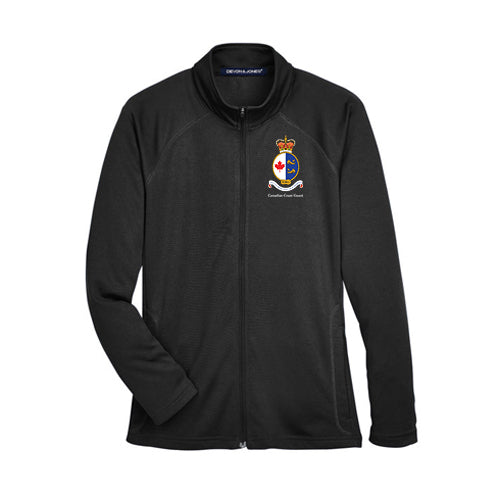 Canadian Coast Guard Ladies' Stretch Tech-Shell Compass Full-Zip