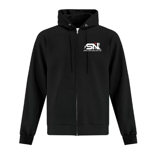 Super Ninja OCR Club Adult Everyday Fleece Full Zip Hooded Sweatshirt