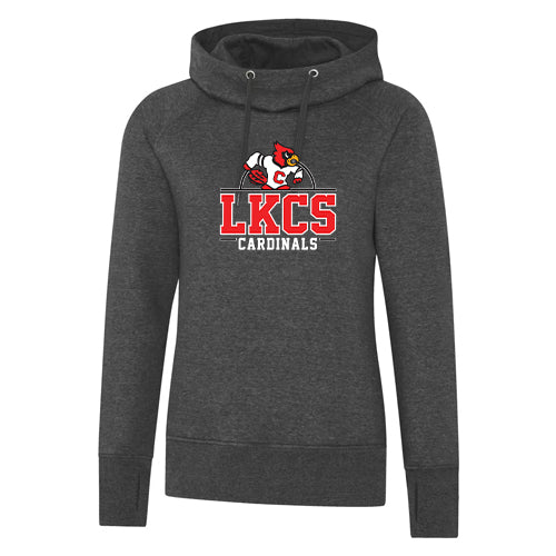 Lambton Kent Composite School Ladies' EsActive Vintage Hooded Sweatshirt