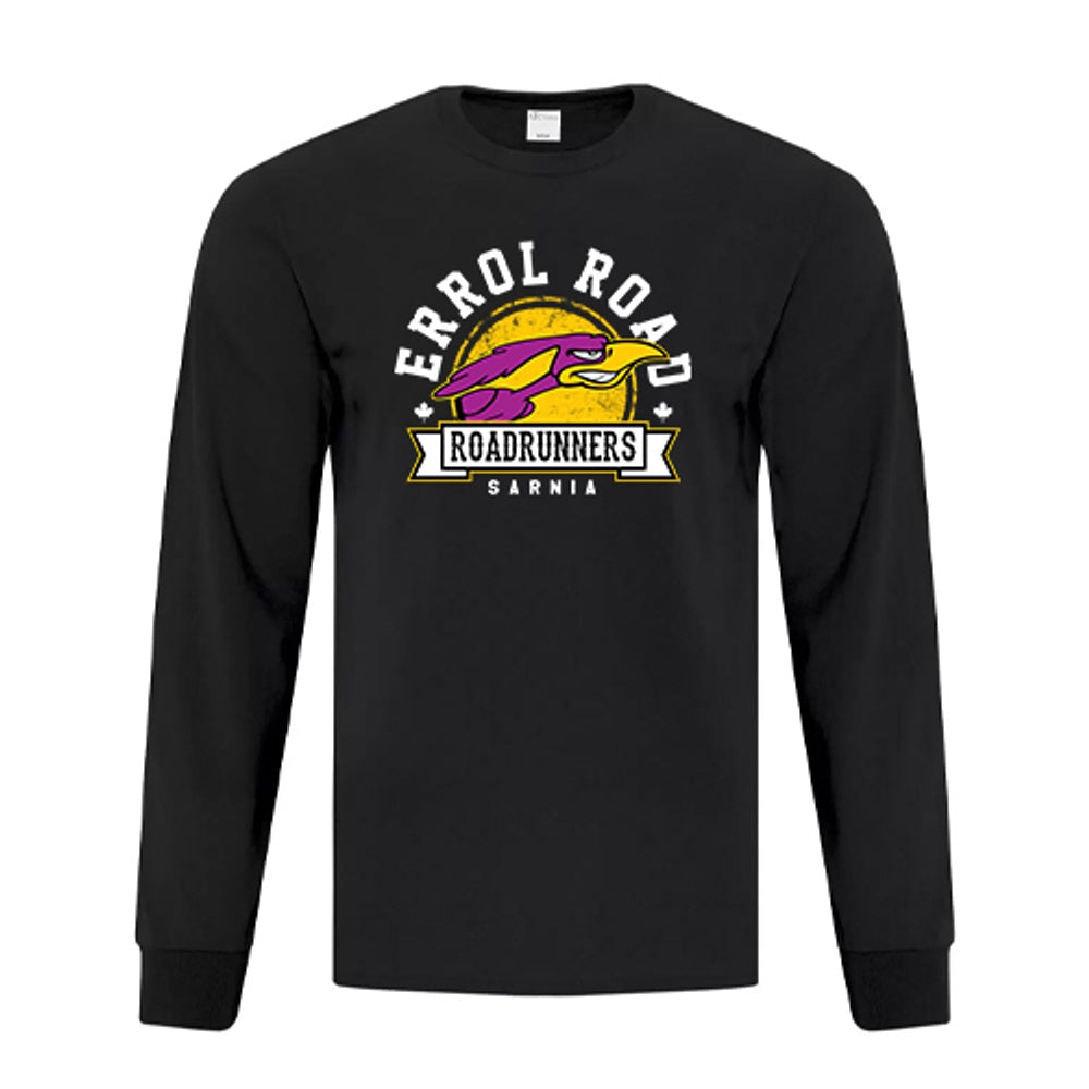 Errol Road Youth Everyday Cotton Long Sleeve T-Shirt