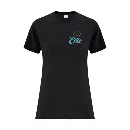 Elite Stables Ladies' Cotton T-Shirt