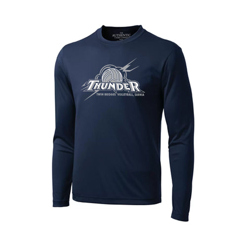 Twin Bridges Volleyball Adult Pro Team Long Sleeve T-Shirt