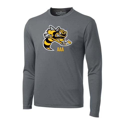 Lambton Jr Sting AAA Adult Pro Team Long Sleeve T-Shirt