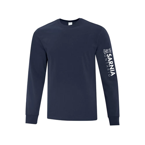 City of Sarnia Adult Cotton Long Sleeve T-Shirt