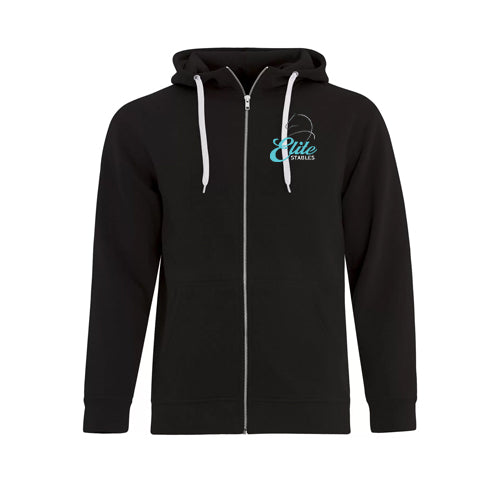 Elite Stables Adult EsActive Core Full Zip Hooded Sweatshirt