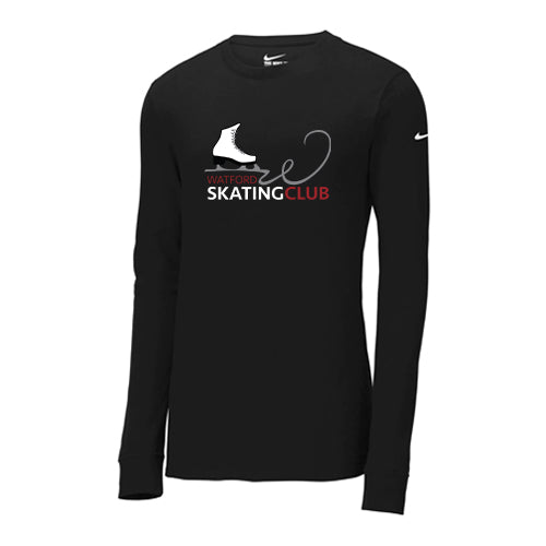 Watford Skating Club Adult Nike Dri-FIT Cotton/Poly Long Sleeve Tee