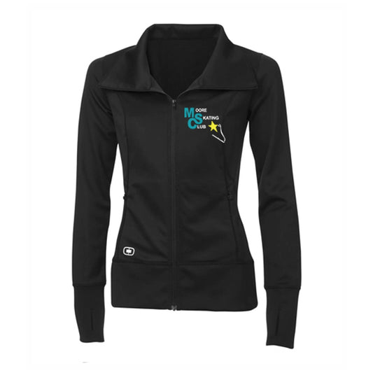 Moore Skate Club Ladies' Ogio Endurance Fulcrum Full Zip