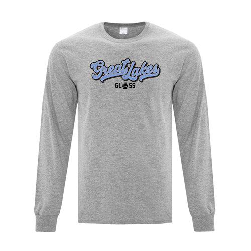 Great Lakes Adult Cotton Long Sleeve T-Shirt