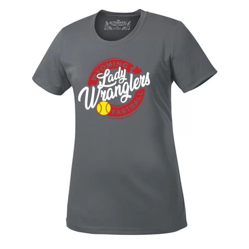 Wyoming Lady Wranglers - Ladies Performance T-Shirt