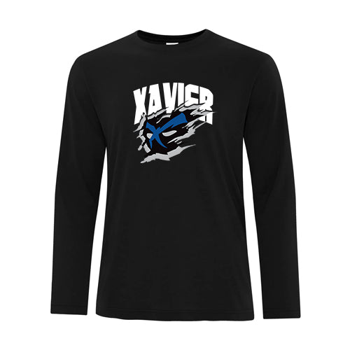 Saint-François-Xavier Adult Pro Spun Long Sleeve T-Shirt